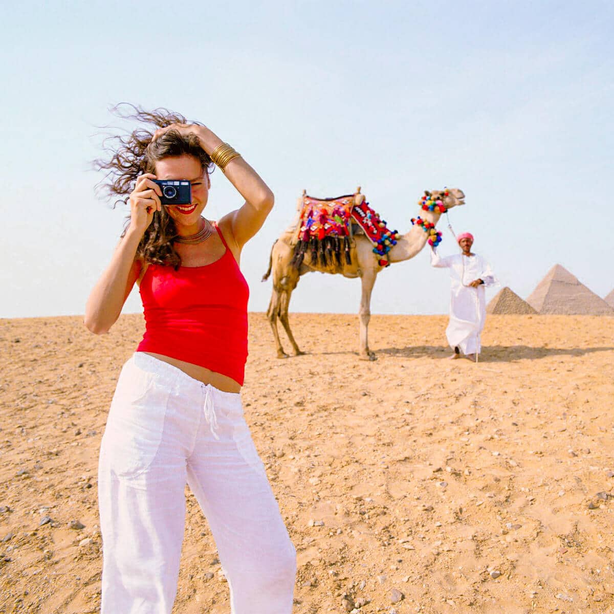 Camel Or Horse Ride At Giza Pyramids